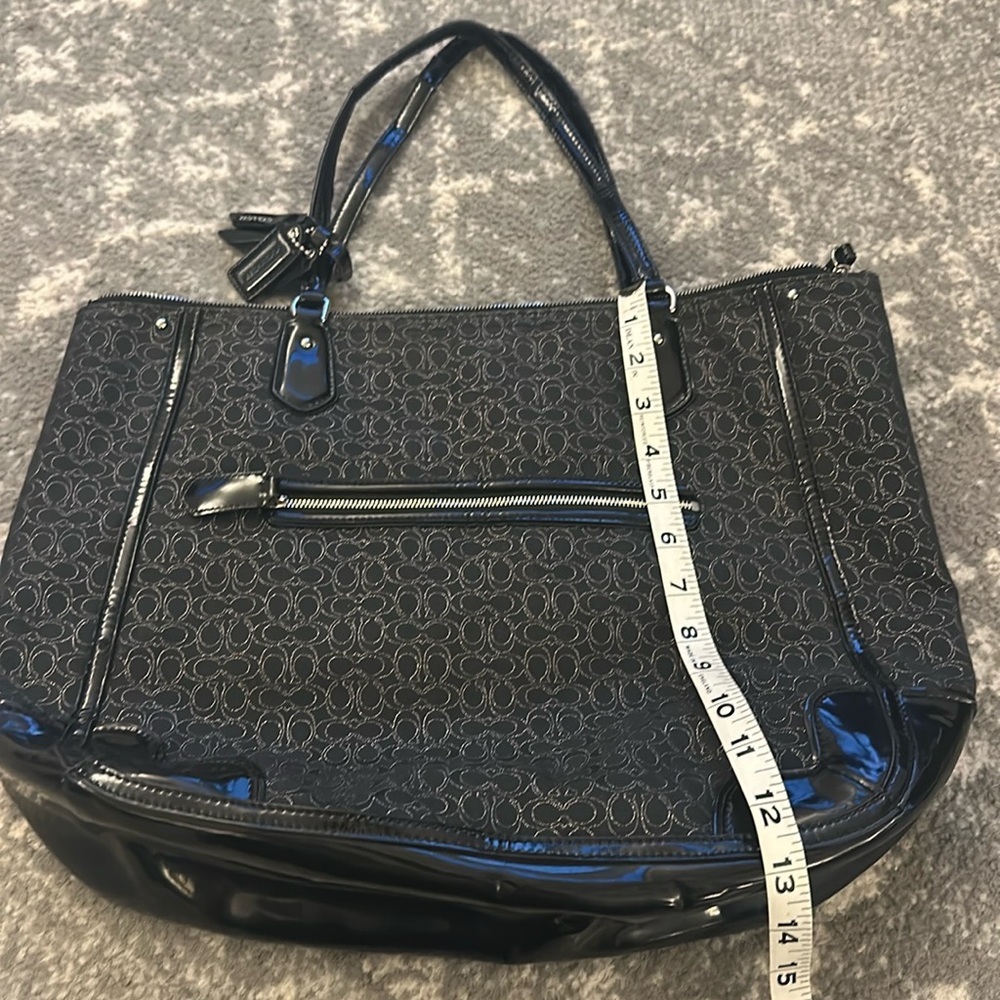 Coach Patterned Tote Bag - Picture 10 of 16